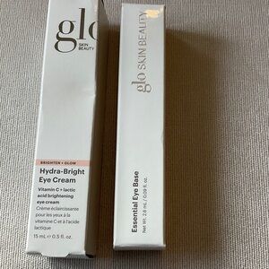 Glo Skin Beauty Hydra-Bright Eye Cream & Essential Eye Base Duo